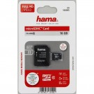 HAMA - Micro SD minnekort 16 GB thumbnail