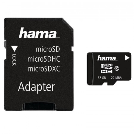 HAMA - Micro SD minnekort 32 GB